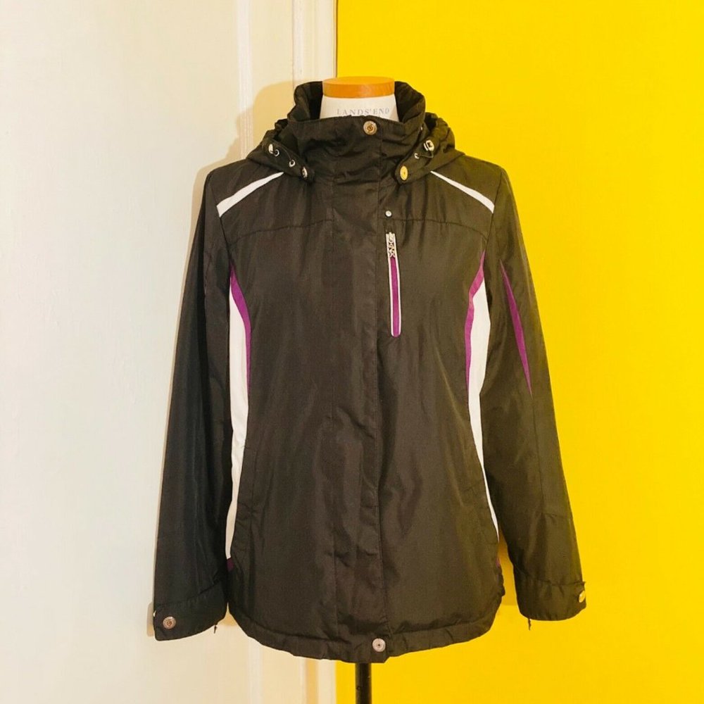 Zero X Posur Womens Full Zip Hooded Jacket Coat